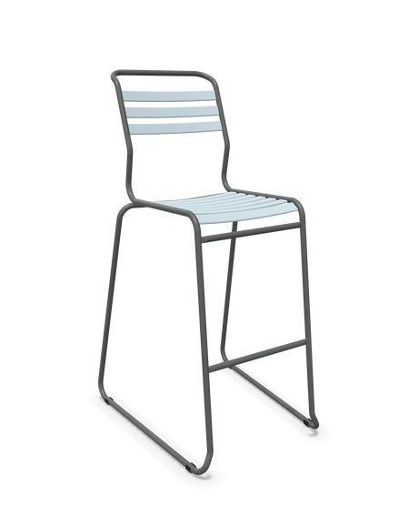 Schaffner Säntis Hocker Freischwinger mit Lattenrost