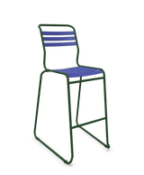 Schaffner Säntis Hocker Freischwinger mit Lattenrost