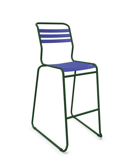 Schaffner Säntis Hocker Freischwinger mit Lattenrost