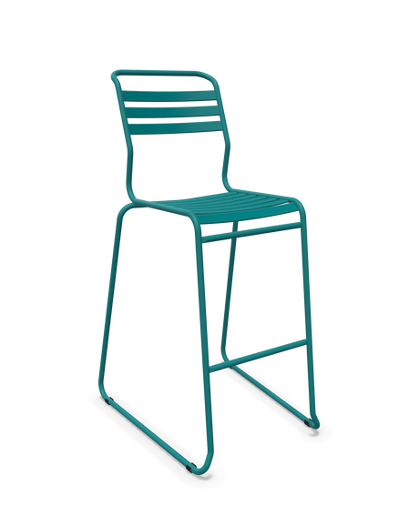 Schaffner Säntis Hocker Freischwinger mit Lattenrost