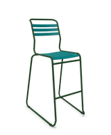 Schaffner Säntis Hocker Freischwinger mit Lattenrost