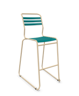 Schaffner Säntis Hocker Freischwinger mit Lattenrost