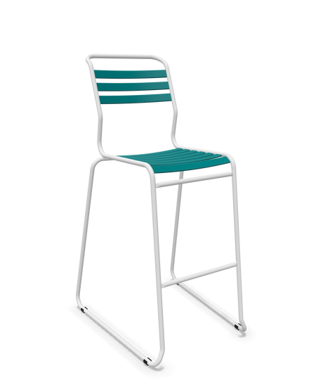 Schaffner Säntis Hocker Freischwinger mit Lattenrost