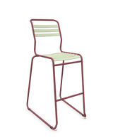 Schaffner Säntis Hocker Freischwinger mit Lattenrost