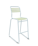 Schaffner Säntis Hocker Freischwinger mit Lattenrost