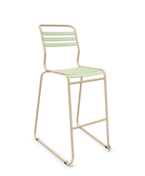 Schaffner Säntis Hocker Freischwinger mit Lattenrost