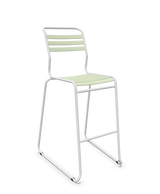 Schaffner Säntis Hocker Freischwinger mit Lattenrost
