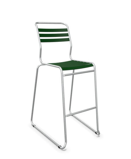 Schaffner Säntis Hocker Freischwinger mit Lattenrost