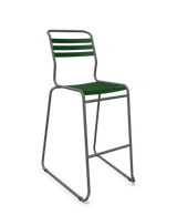 Schaffner Säntis Hocker Freischwinger mit Lattenrost