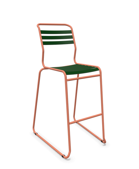 Schaffner Säntis Hocker Freischwinger mit Lattenrost