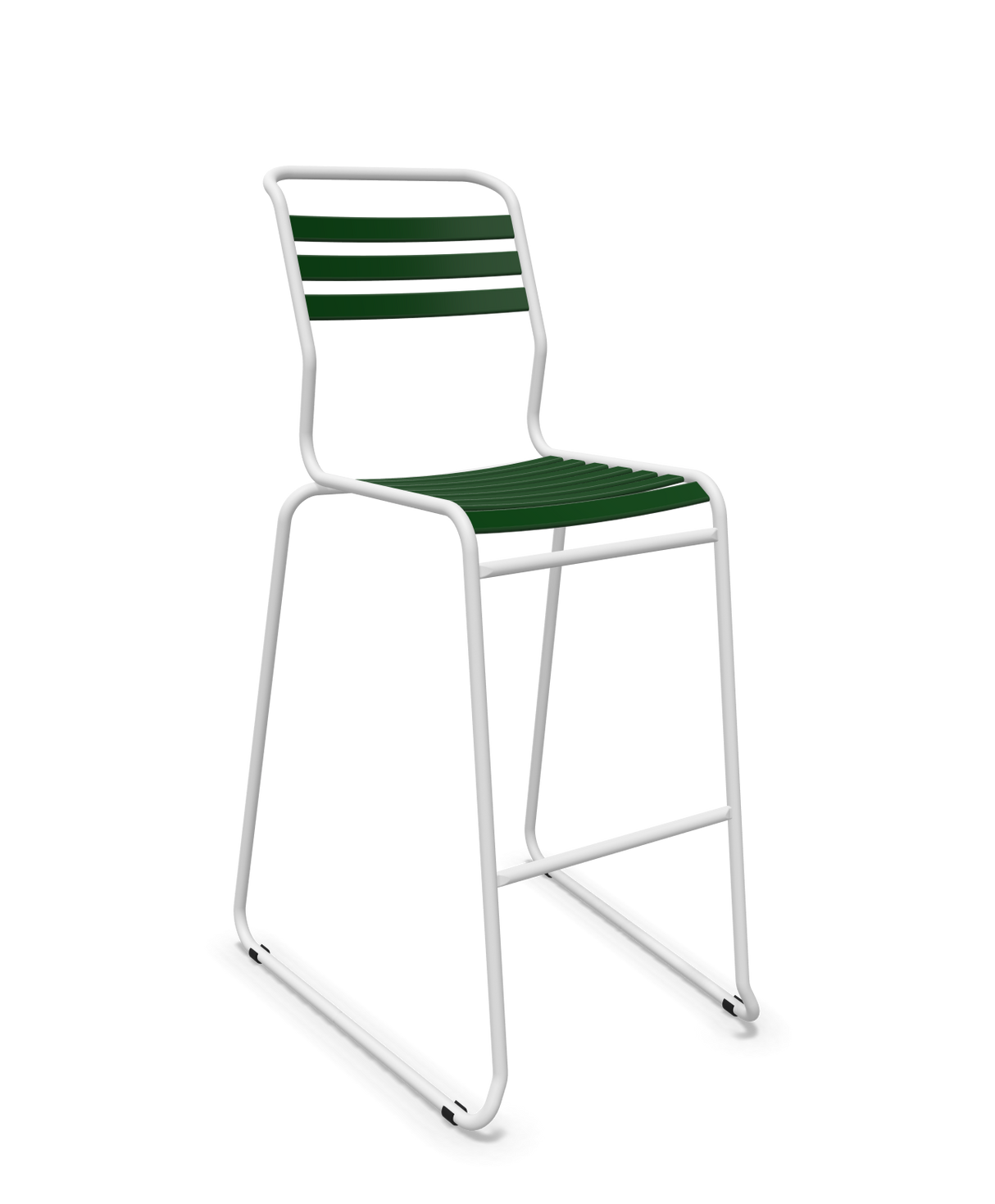 Schaffner Säntis Hocker Freischwinger mit Lattenrost