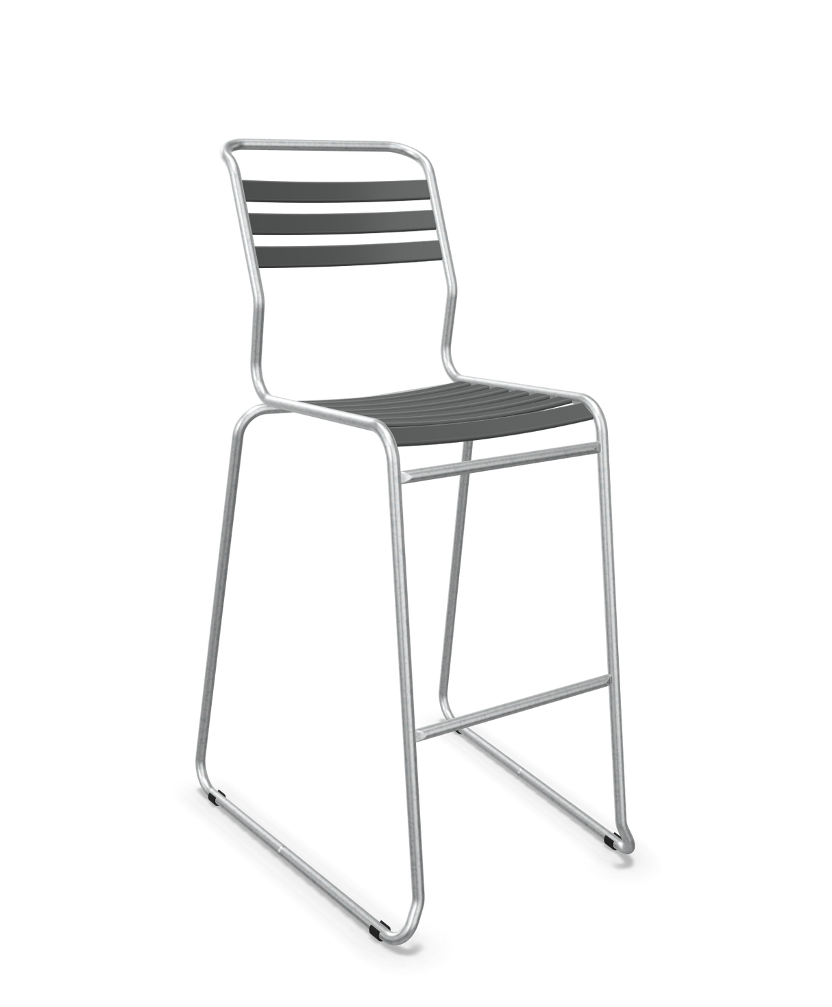 Schaffner Säntis Hocker Freischwinger mit Lattenrost