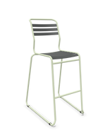 Schaffner Säntis Hocker Freischwinger mit Lattenrost