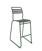 Schaffner Säntis Hocker Freischwinger mit Lattenrost