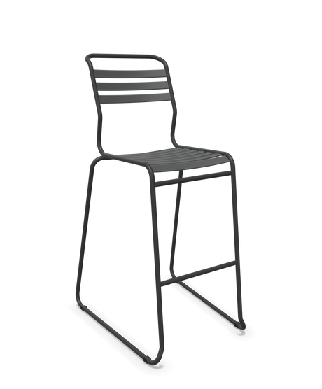 Schaffner Säntis Hocker Freischwinger mit Lattenrost