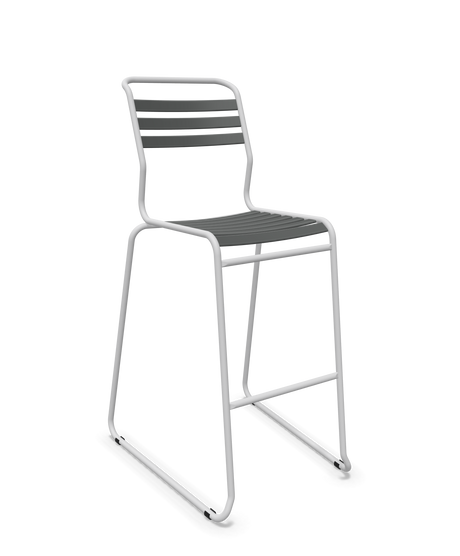 Schaffner Säntis Hocker Freischwinger mit Lattenrost