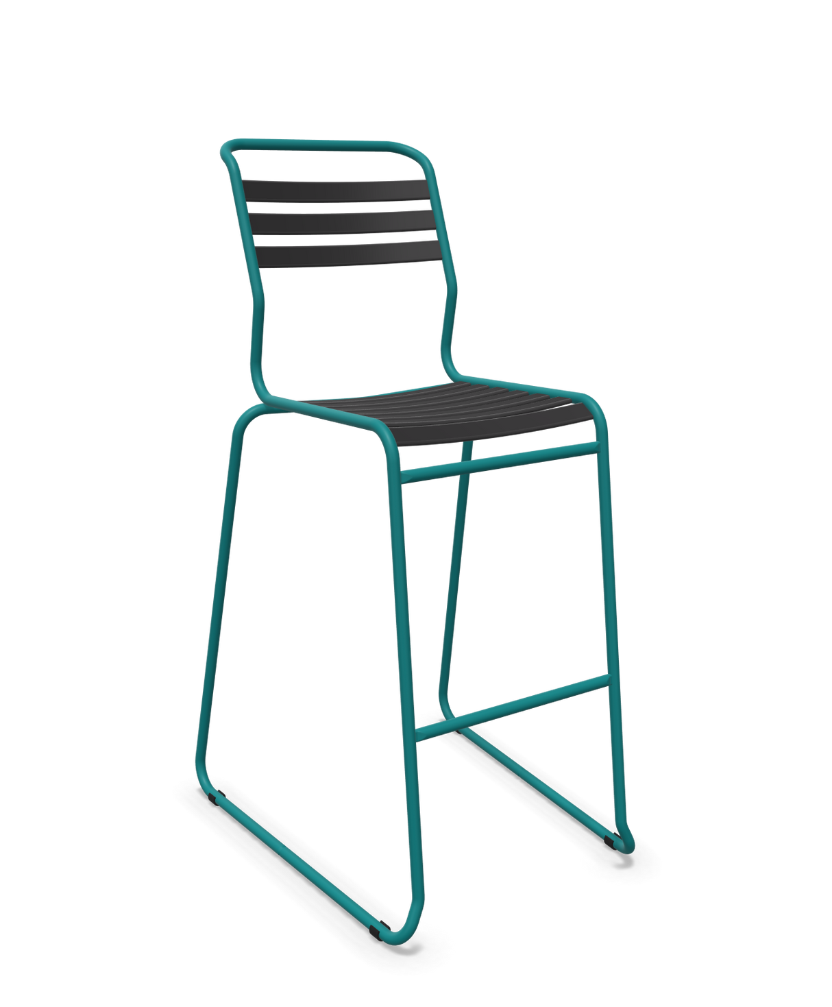 Schaffner Säntis Hocker Freischwinger mit Lattenrost