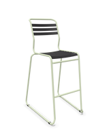 Schaffner Säntis Hocker Freischwinger mit Lattenrost