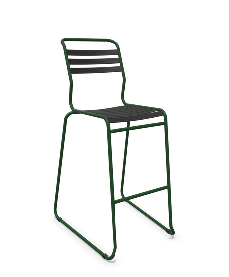 Schaffner Säntis Hocker Freischwinger mit Lattenrost