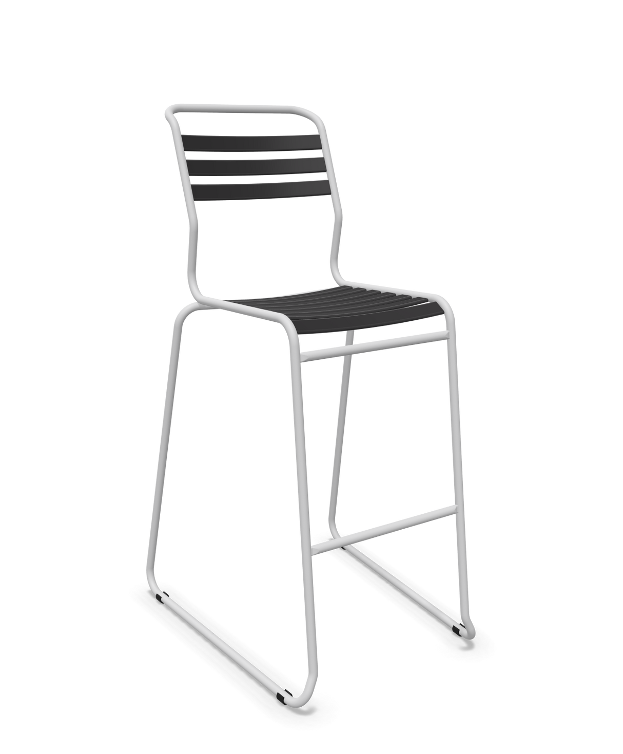 Schaffner Säntis Hocker Freischwinger mit Lattenrost