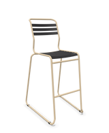 Schaffner Säntis Hocker Freischwinger mit Lattenrost
