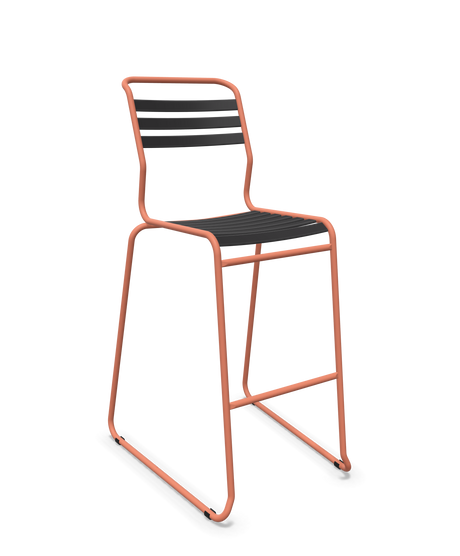 Schaffner Säntis Hocker Freischwinger mit Lattenrost
