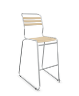 Schaffner Säntis Hocker Freischwinger mit Lattenrost