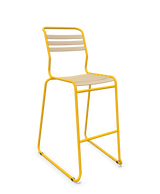 Schaffner Säntis Hocker Freischwinger mit Lattenrost