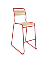 Schaffner Säntis Hocker Freischwinger mit Lattenrost