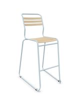 Schaffner Säntis Hocker Freischwinger mit Lattenrost