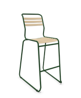 Schaffner Säntis Hocker Freischwinger mit Lattenrost