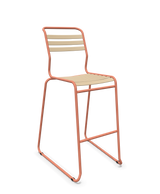 Schaffner Säntis Hocker Freischwinger mit Lattenrost