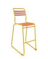 Schaffner Säntis Hocker Freischwinger mit Lattenrost