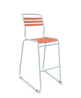 Schaffner Säntis Hocker Freischwinger mit Lattenrost