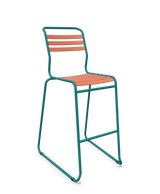 Schaffner Säntis Hocker Freischwinger mit Lattenrost