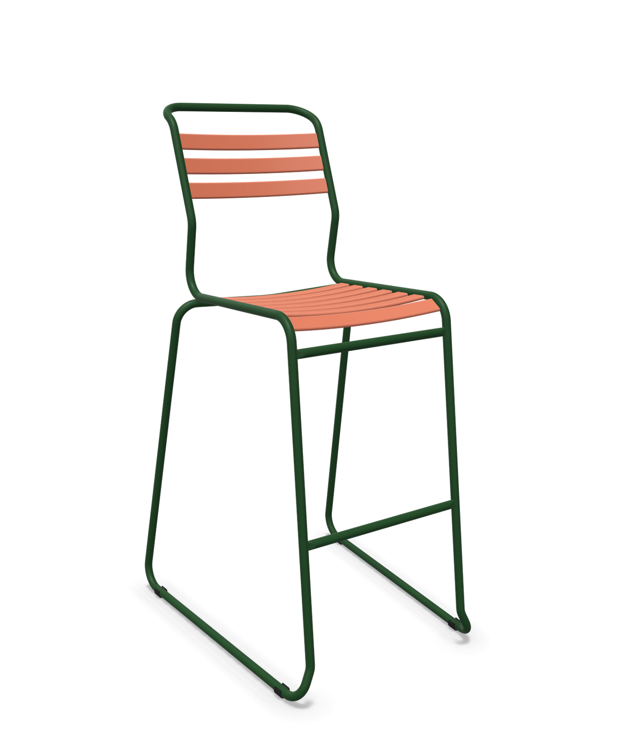 Schaffner Säntis Hocker Freischwinger mit Lattenrost