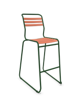 Schaffner Säntis Hocker Freischwinger mit Lattenrost