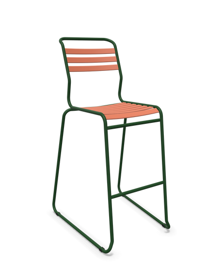 Schaffner Säntis Hocker Freischwinger mit Lattenrost