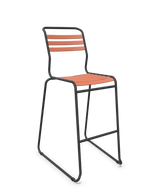 Schaffner Säntis Hocker Freischwinger mit Lattenrost