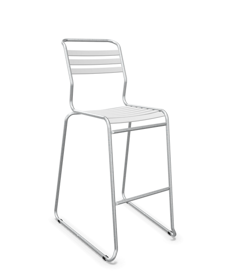 Schaffner Säntis Hocker Freischwinger mit Lattenrost