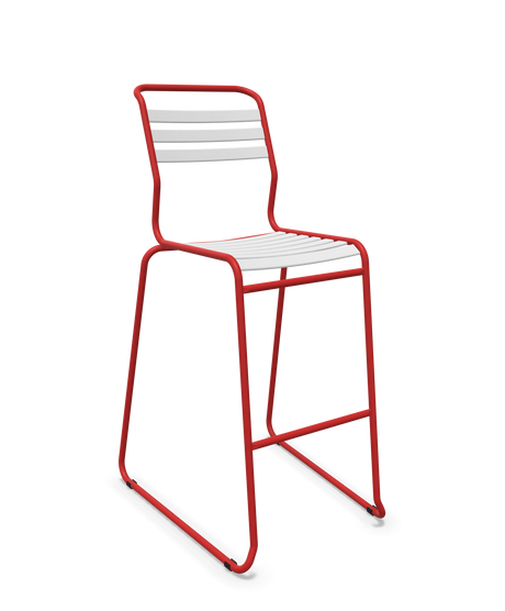 Schaffner Säntis Hocker Freischwinger mit Lattenrost