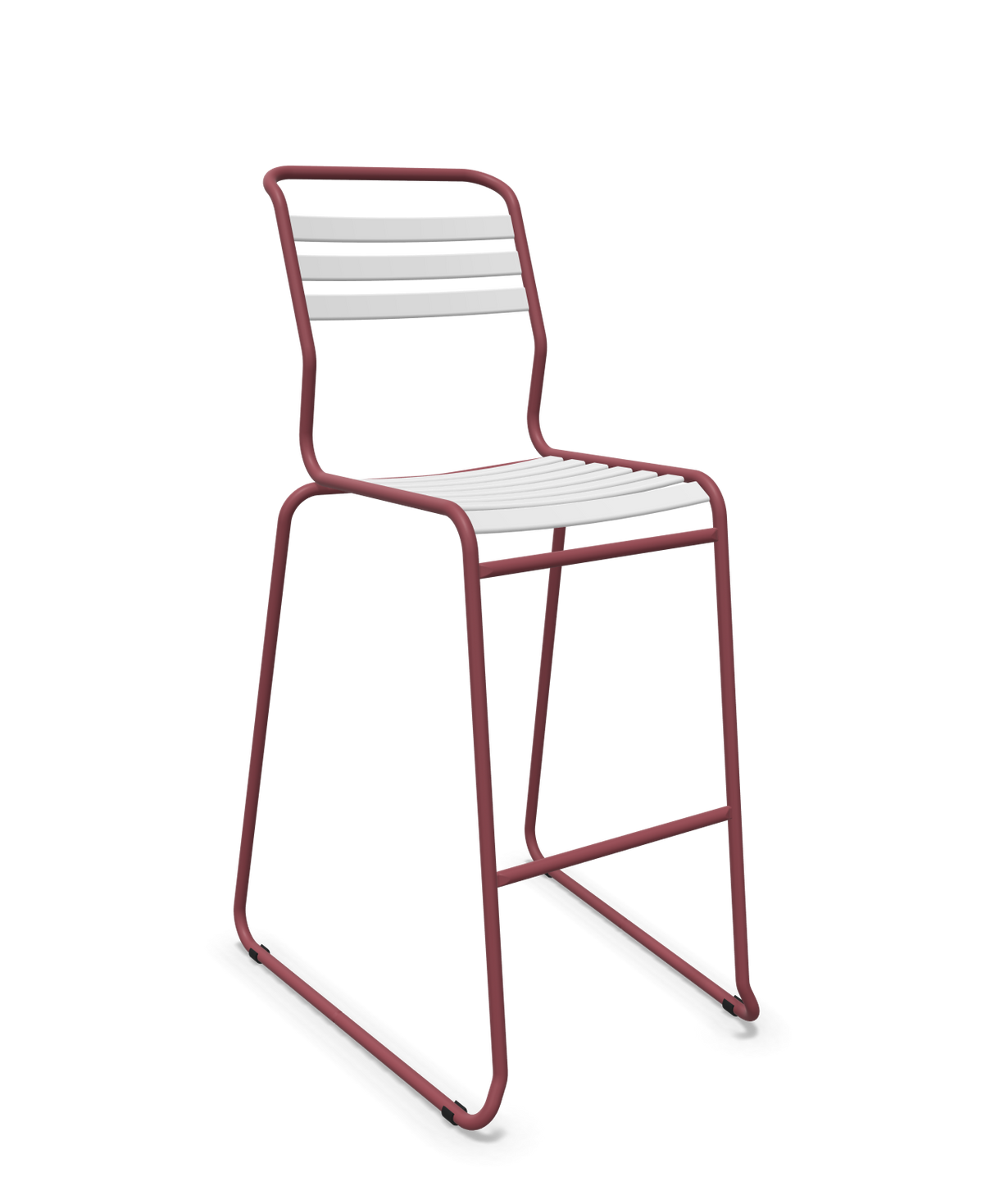 Schaffner Säntis Hocker Freischwinger mit Lattenrost