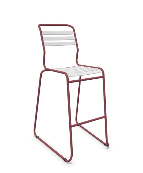 Schaffner Säntis Hocker Freischwinger mit Lattenrost