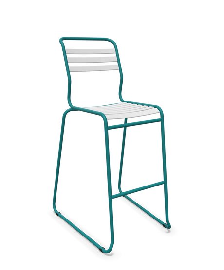 Schaffner Säntis Hocker Freischwinger mit Lattenrost