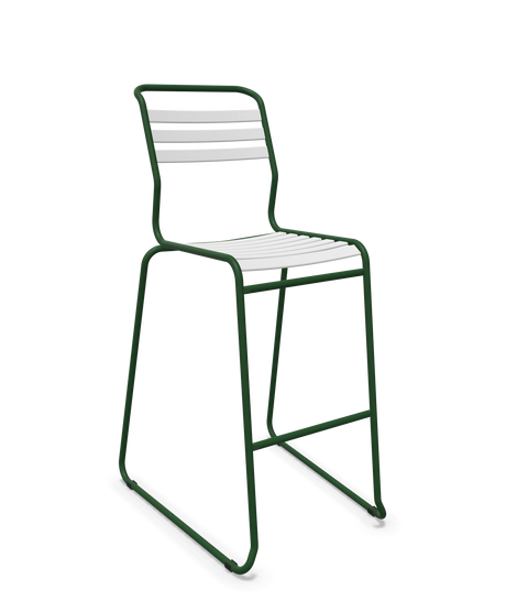Schaffner Säntis Hocker Freischwinger mit Lattenrost