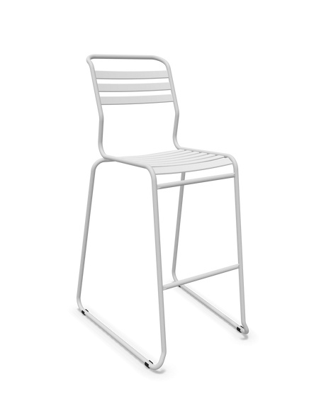 Schaffner Säntis Hocker Freischwinger mit Lattenrost