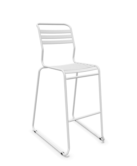 Schaffner Säntis Hocker Freischwinger mit Lattenrost