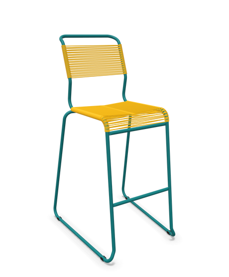 Schaffner Säntis Hocker Spaghetti Freischwinger ohne Armlehnen