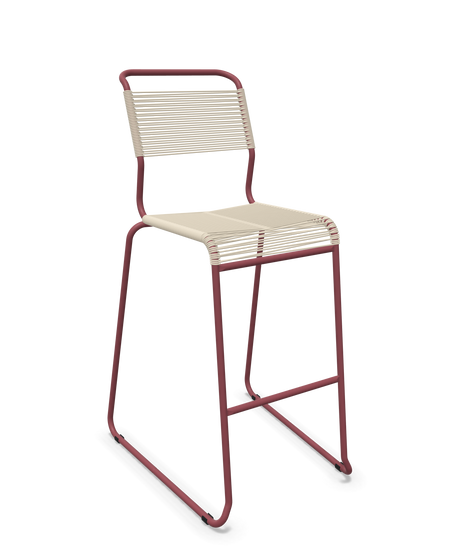 Schaffner Säntis Hocker Spaghetti Freischwinger ohne Armlehnen