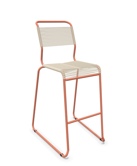 Schaffner Säntis Hocker Spaghetti Freischwinger ohne Armlehnen